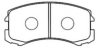 AKE AN641K Brake Pad Set, disc brake